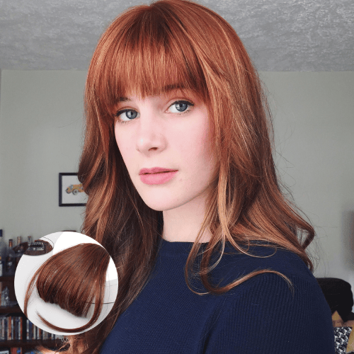 Buvala™-🔥🎀Clip in Bangs (High temperature filament)🔥