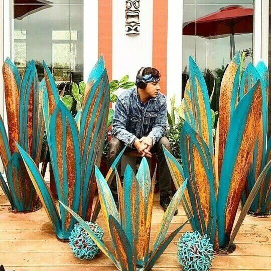 Buvala™-Garden solar light waterproof garden agave 🎄 hot sale