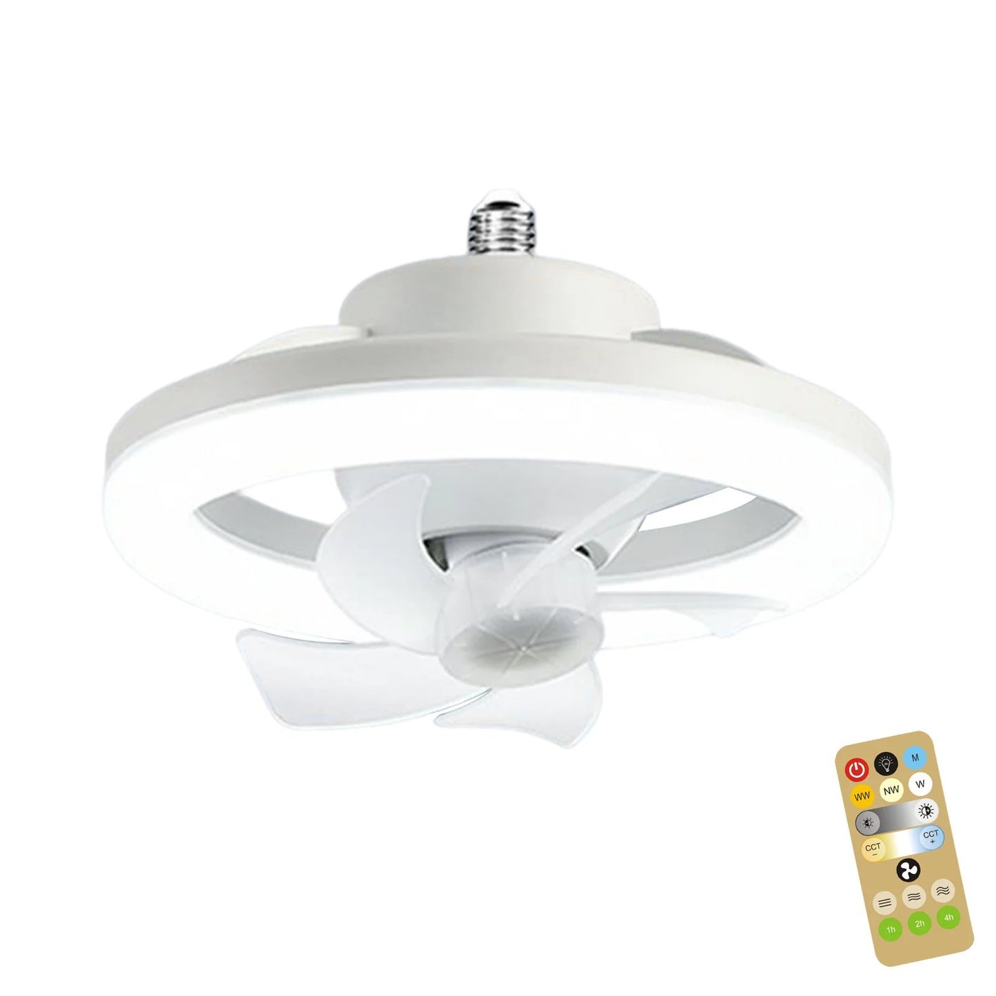 Buvala™-Fast Shipping Worldwide - LED Swing Head Fan Light