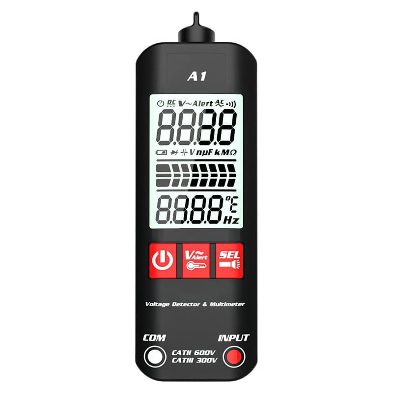 Buvala™-A1 Fully Automatic Anti-Burn Intelligent Digital Multimeter