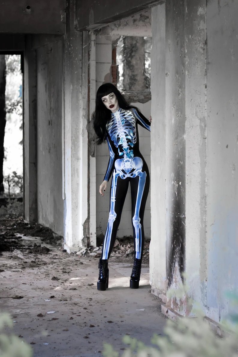 Buvala™-🎃Halloween Sale -SexySkull Bodysuit