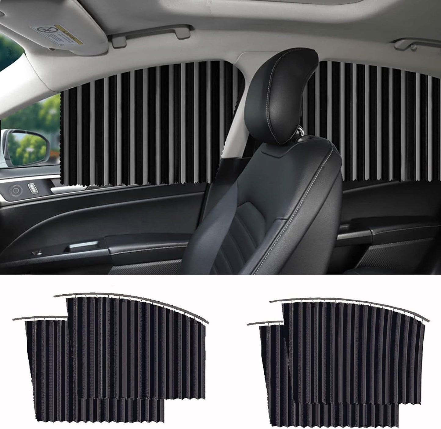 Buvala™-🔥Universal Fit Magnetic Car Side Window Privacy Sunshade