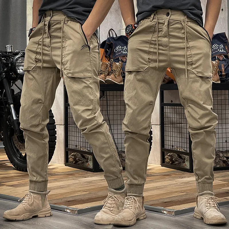 Buvala™-2024 SPRING MEN'S DISTRESSED SLIM FIT BIKER PANTS