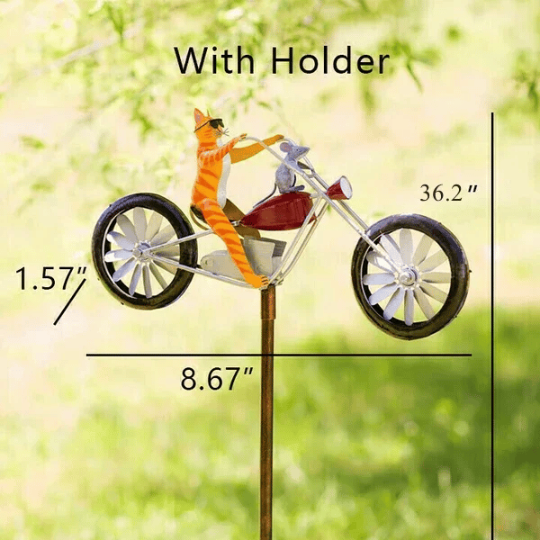 Buvala™-[Last Day 49% OFF] Vintage Bicycle Metal Wind Spinner