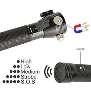 Buvala™-💥9-In-1 Solar Power Multi-Function Tactical Flashlight💥-BUY 2 FREE SHIPPING