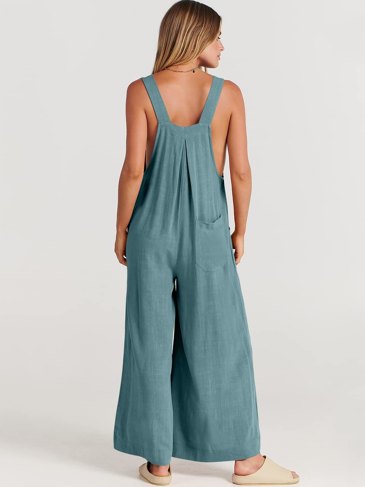 Buvala™--Plus Size Wide Leg Overalls Jumpsuit (Buy 2 Free Shipping)