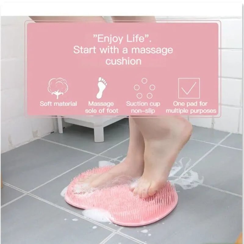 Buvala™-Shower Foot Scrubber Massager