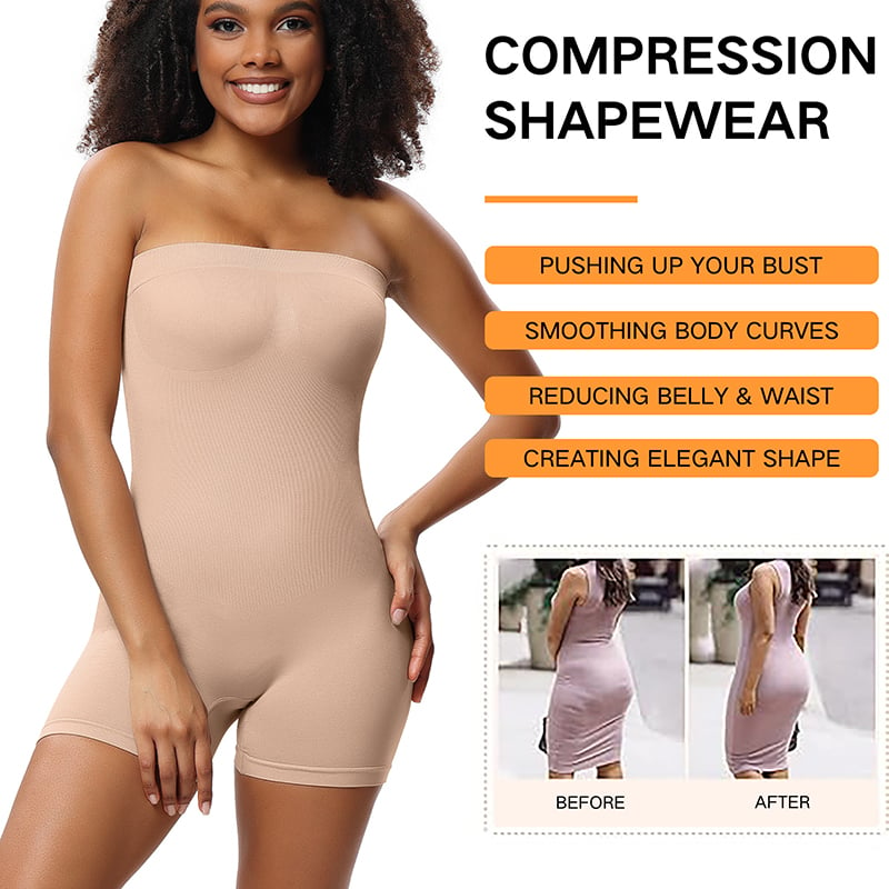 Buvala™-Bodysuit Shapewear with Removable Strap