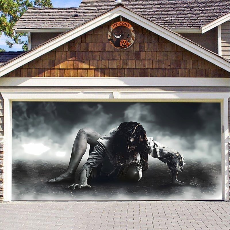 Buvala™-Hot Sale-Halloween 2024 Garage Door Decoration