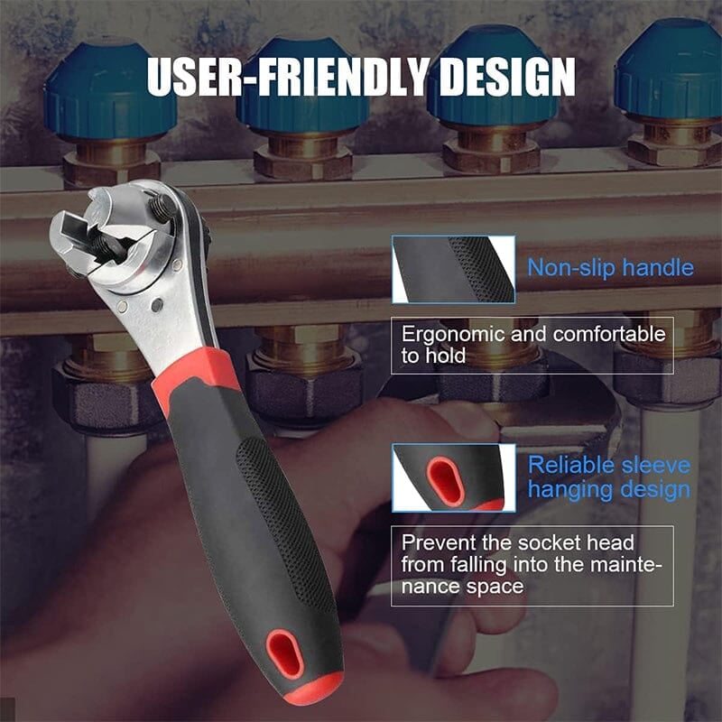 Buvala™-Hot Sale 49% OFF - Adjustable Ratchet Wrench