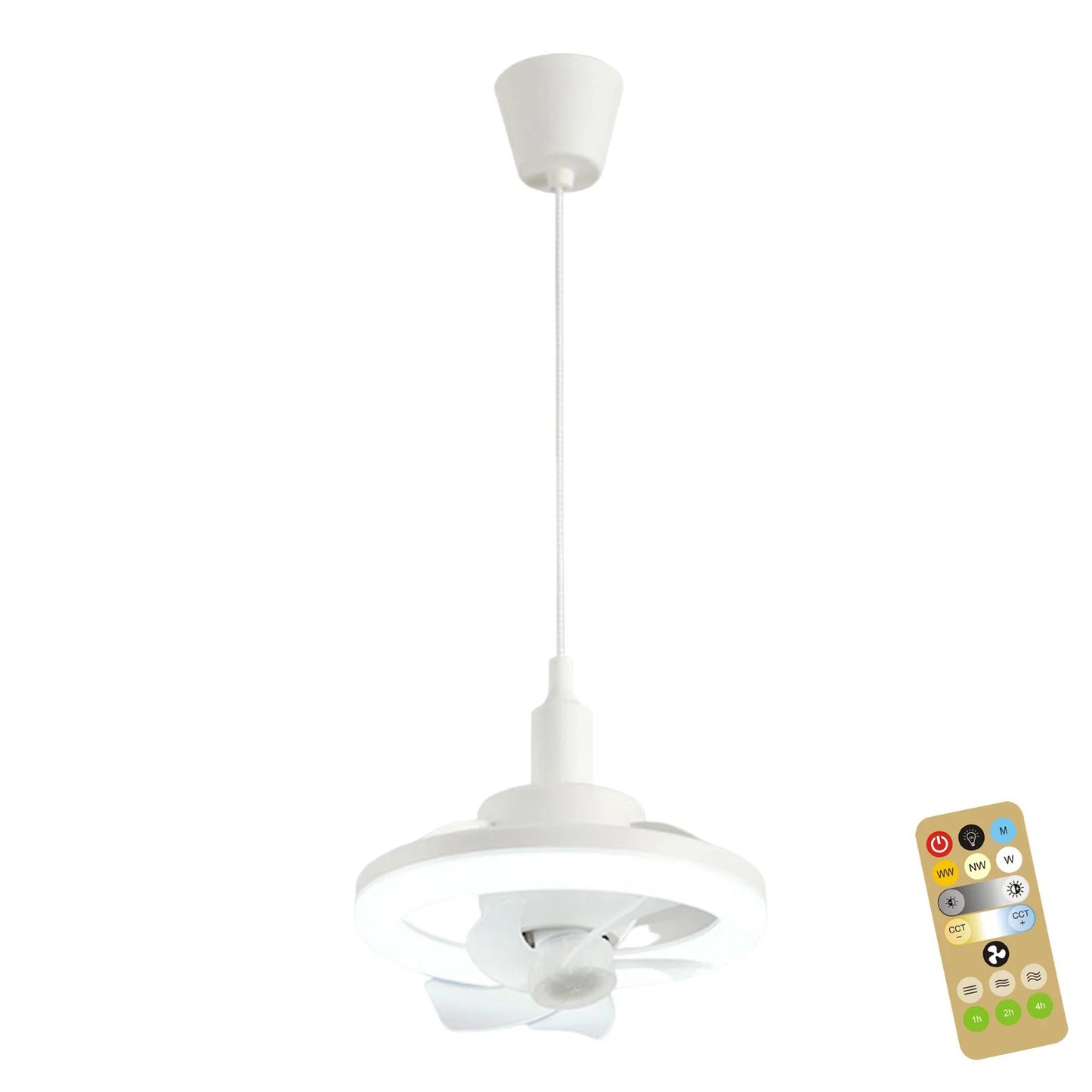 Buvala™-Fast Shipping Worldwide - LED Swing Head Fan Light