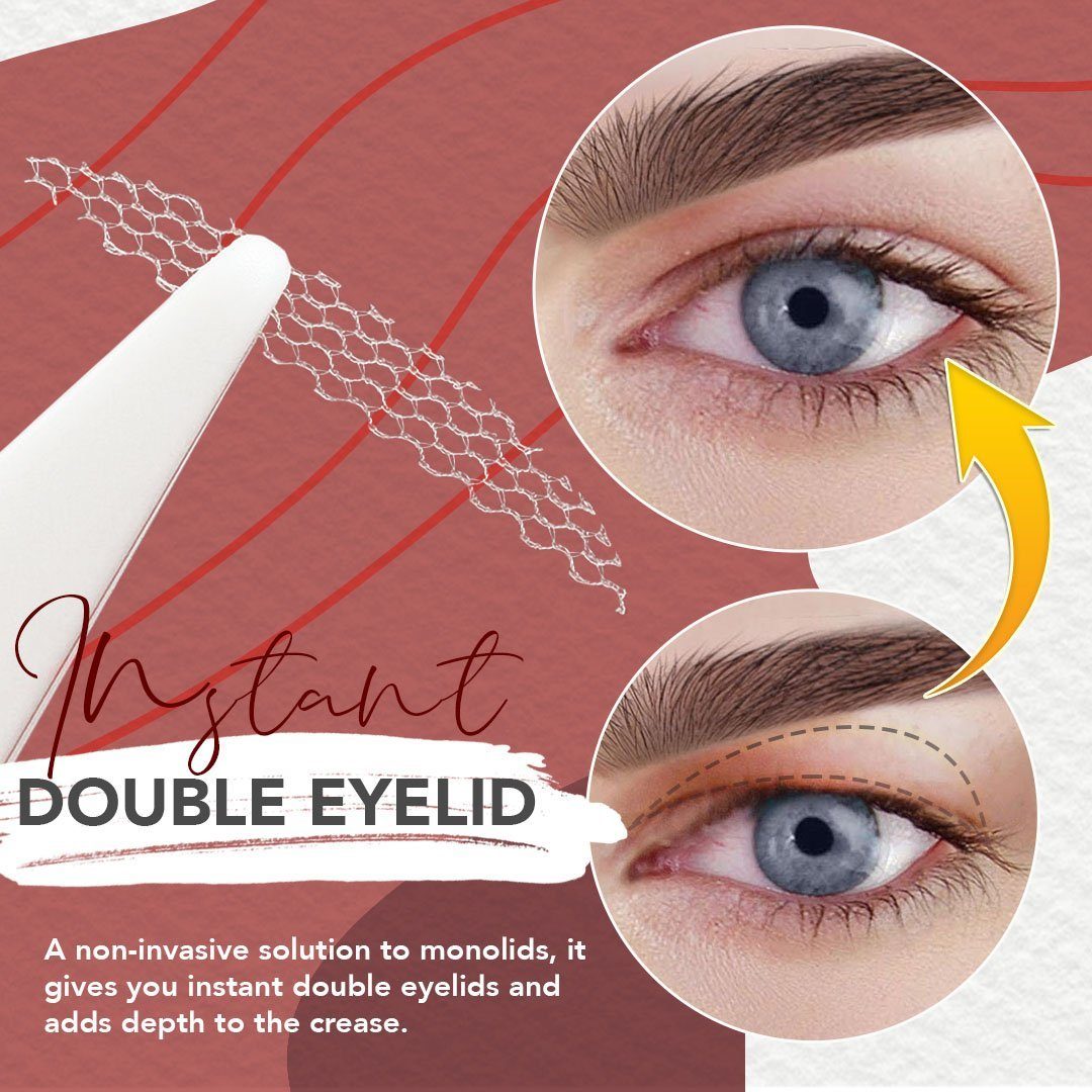 Buvala™-Last Day 70%OFF-GLUE-FREE INVISIBLE DOUBLE EYELID STICKER