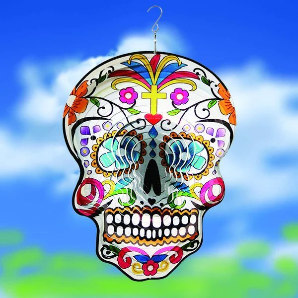 Buvala™-Sugar Skull Wind Spinners