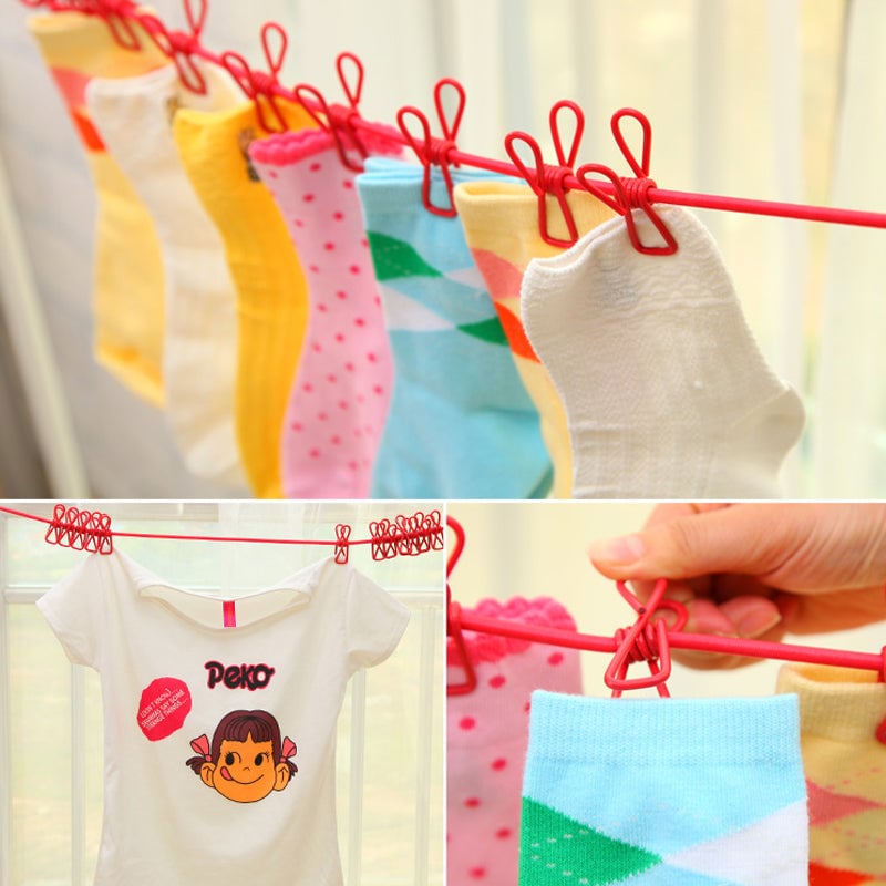 Buvala™-Outdoor Clothesline With Clip