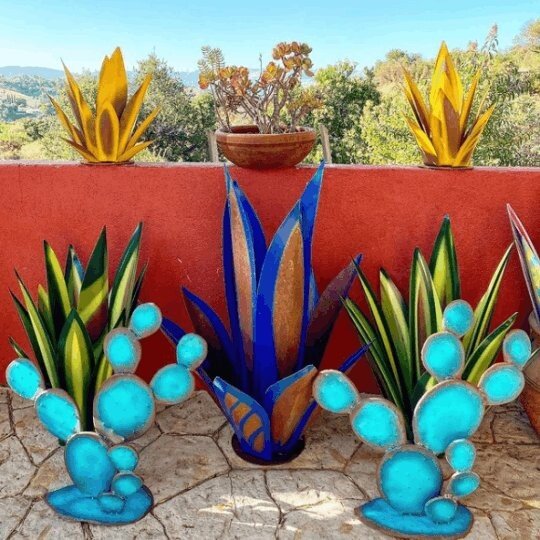 Buvala™-Garden solar light waterproof garden agave 🎄 hot sale