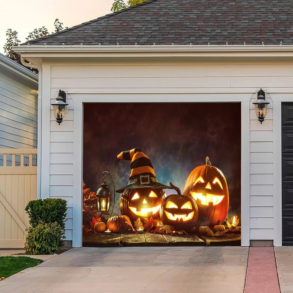 Buvala™-Hot Sale-Halloween 2024 Garage Door Decoration