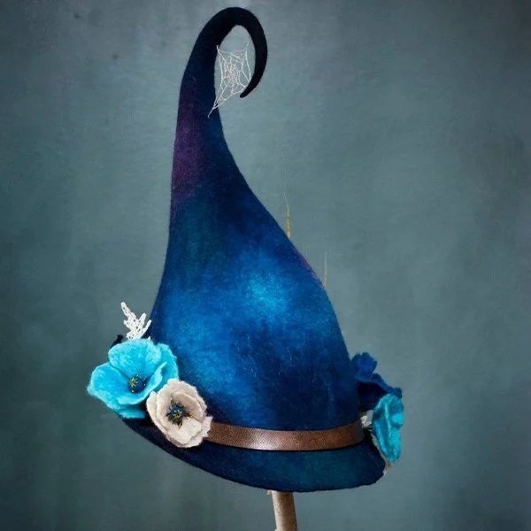 Buvala™-Halloween Party Felt Witch Hats