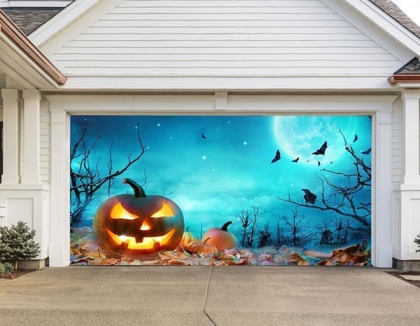 Buvala™-Hot Sale-Halloween 2024 Garage Door Decoration