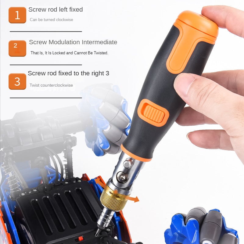 Buvala™-10 in 1 Multi-angle ratchet screwdriver Professional tools