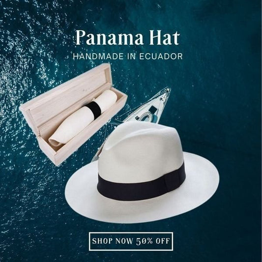 Buvala™-🔥Promotion🔥--🌿Classic Panama Hat-Handmade In Ecuador