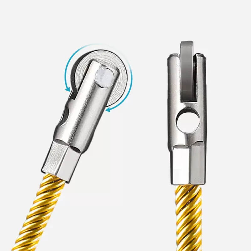 Buvala™-Universal wire lead threading device tool