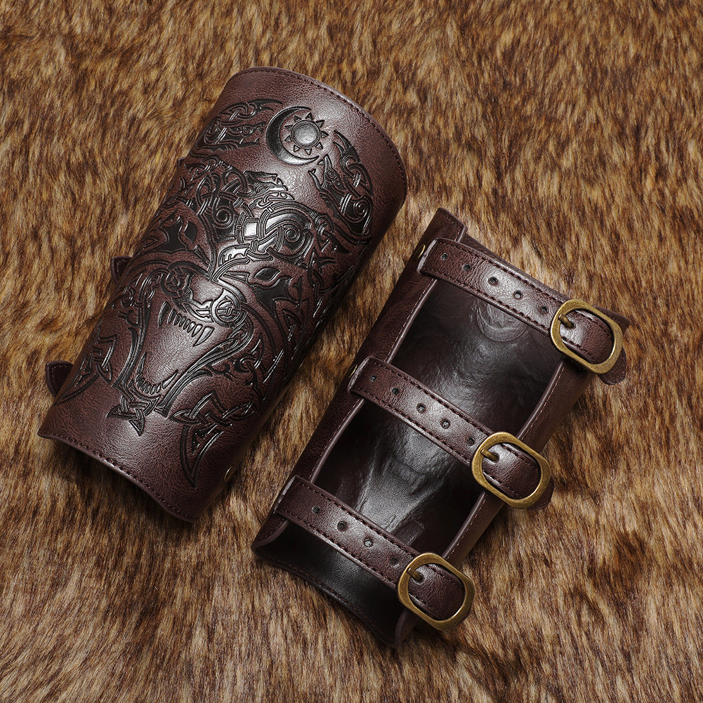 Buvala™-Viking Handmade Leather Wristband