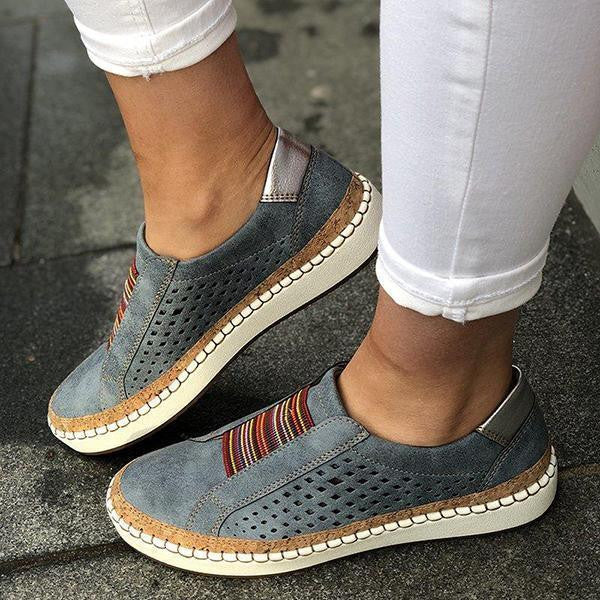 Buvala™-2024 new summer Vintage Denim Slip On Shoes