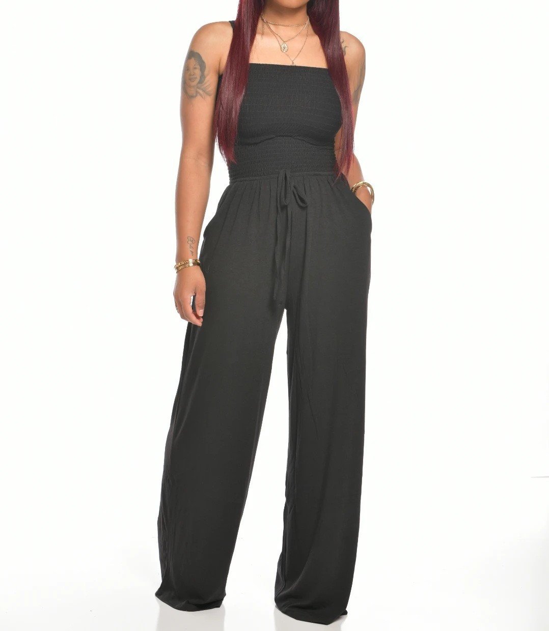 Buvala™-(🎁2024 New Year Hot Sale🎁)❤️Newest Strapless Waist Jumpsuit❤️