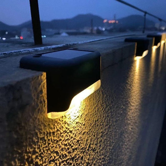 Buvala™-LED Solar Lamp Path Staircase Outdoor Waterproof Wall Light🔥BUY MORE SAVE MORE