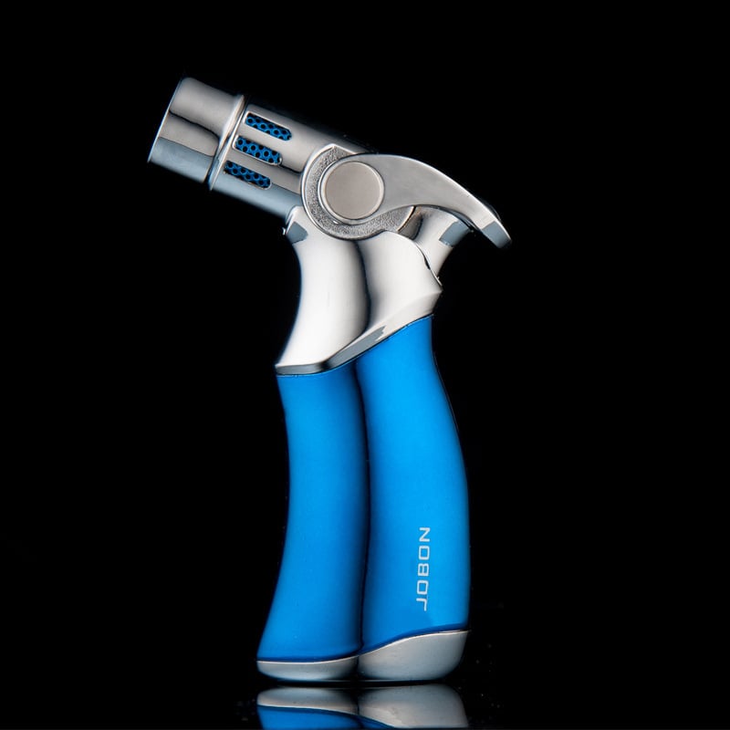 Buvala™-Windproof straight torch blue flame lighter