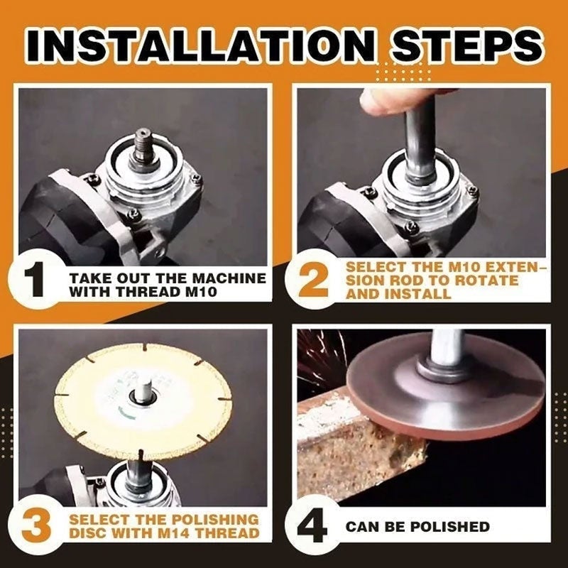 Buvala™-Angle Grinder Extension Connecting Rod