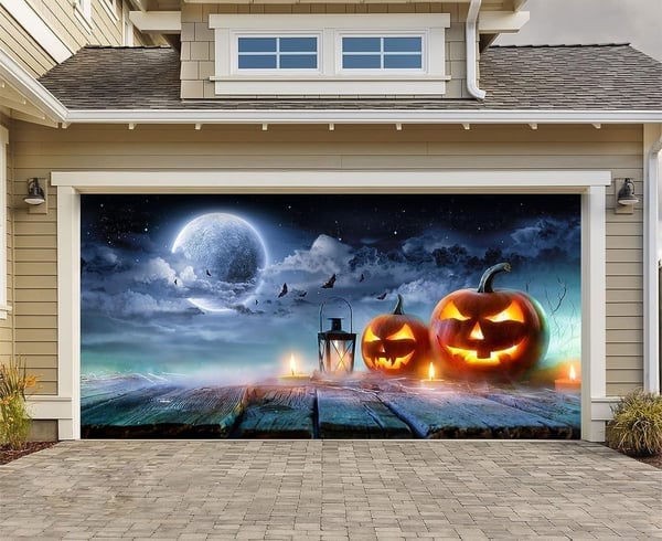 Buvala™-Hot Sale-Halloween 2024 Garage Door Decoration