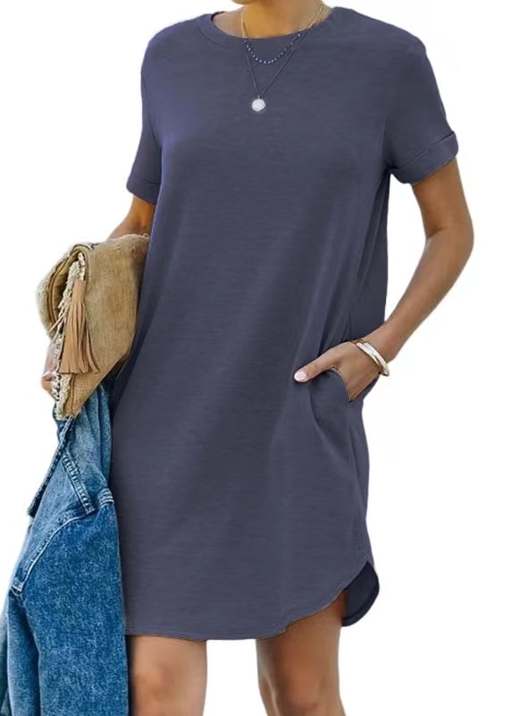 Buvala™-Short Sleeve T-shirt Dress(Buy 2 Free Shipping)