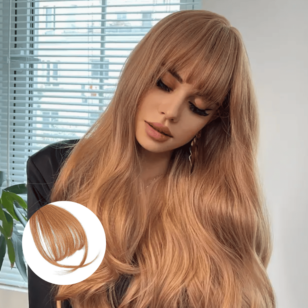 Buvala™-🔥🎀Clip in Bangs (High temperature filament)🔥