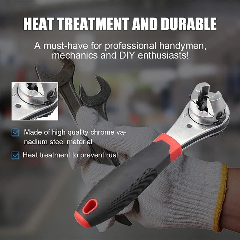 Buvala™-Hot Sale 49% OFF - Adjustable Ratchet Wrench