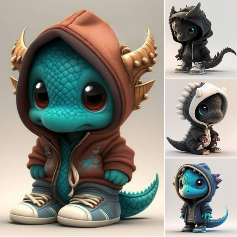 Buvala™-Cool dragon figurines