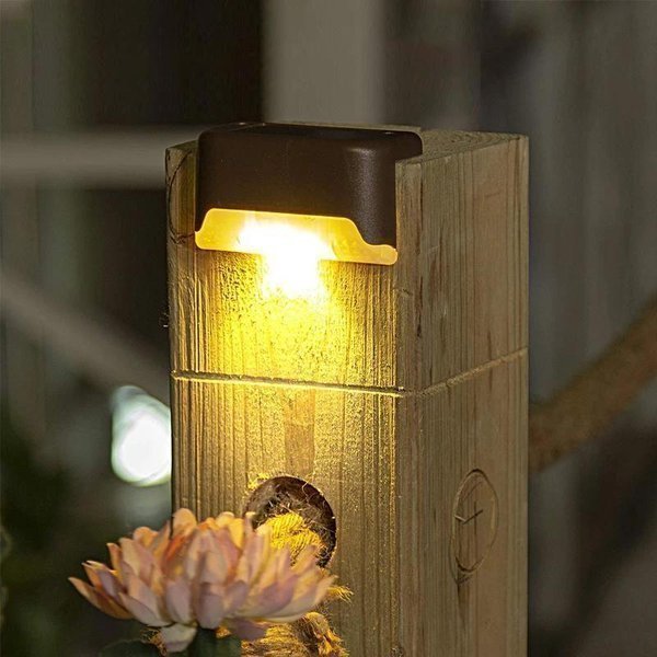 Buvala™-LED Solar Lamp Path Staircase Outdoor Waterproof Wall Light🔥BUY MORE SAVE MORE