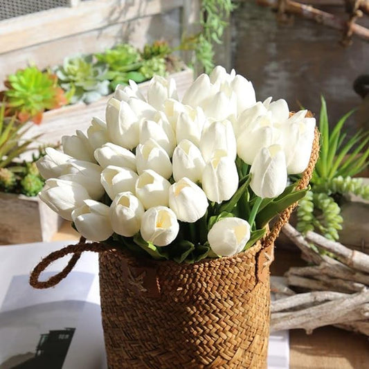 Buvala™-✨This Week's Special Price $24.99💥-UV Resistant Lifelike Artificial Tulips Flowers💐