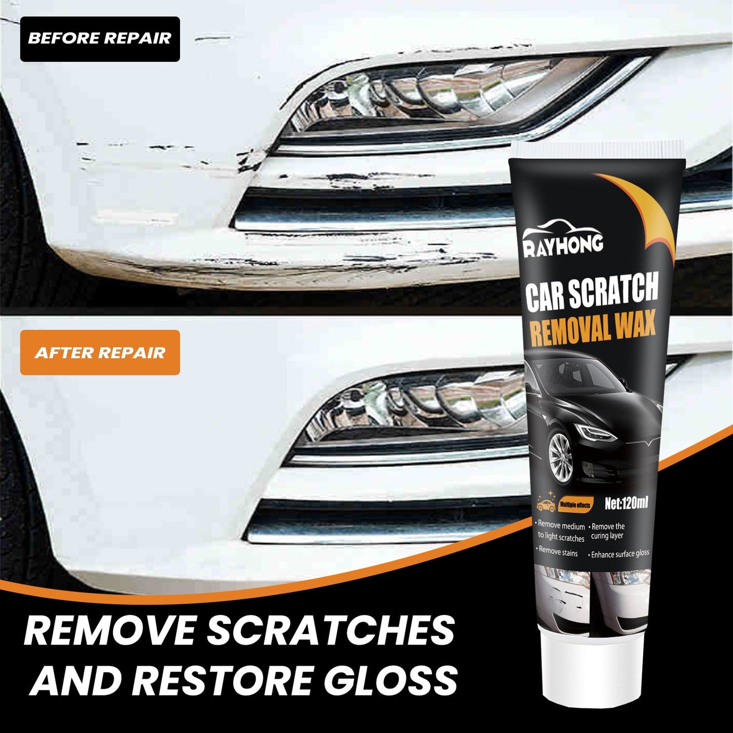 Buvala™-🔥49%🔥Car scratch repair wax🧨A must-have brand new car in the New Year