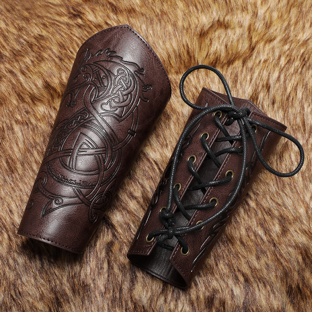 Buvala™-Viking Handmade Leather Wristband