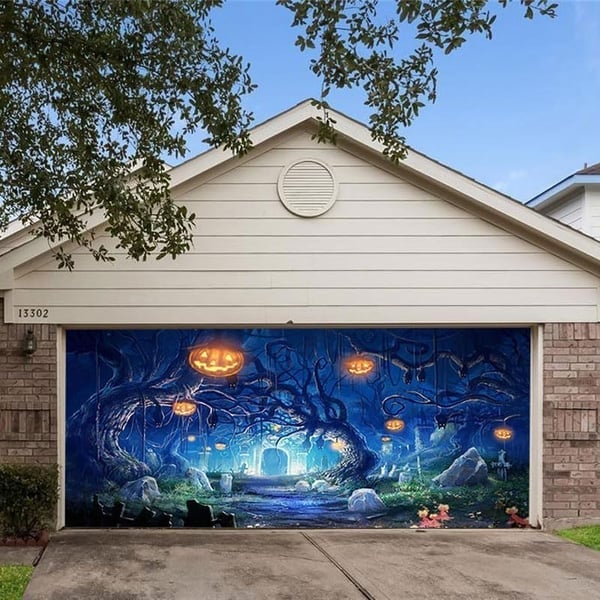 Buvala™-Hot Sale-Halloween 2024 Garage Door Decoration