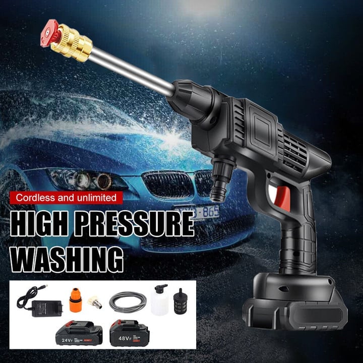 Buvala™-🔥Cordless Portable High Pressure Spray Water Gun