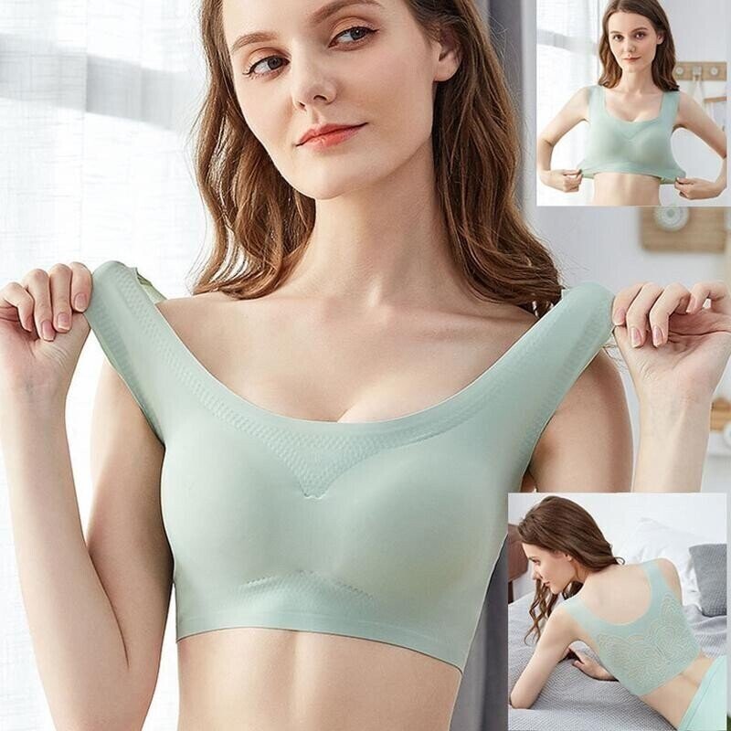 Buvala™-🔥Promotion 50% OFF🔥-ULTRA-THIN PLUS SIZE ICE SILK COMFORT BRA