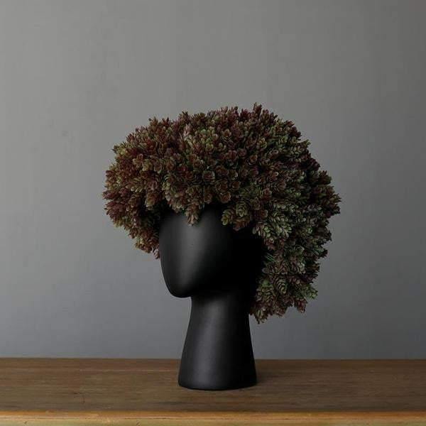 Buvala™-Head Shaped Flower Vase