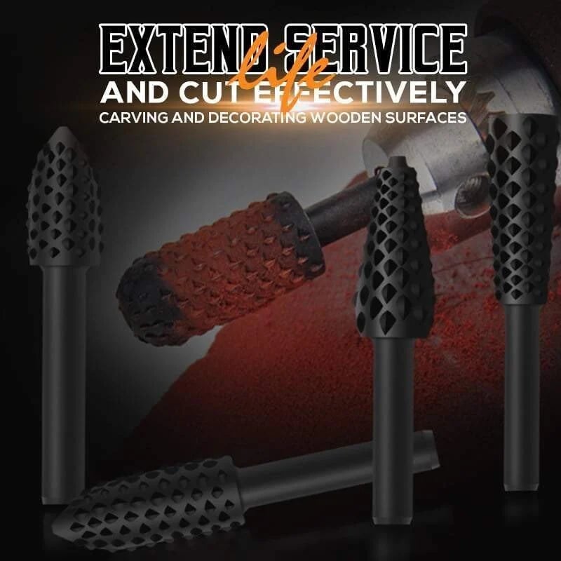 Buvala™-🔥Hot-Sale--Premium Tungsten Steel Carbide Rotary Burr Set 🔥