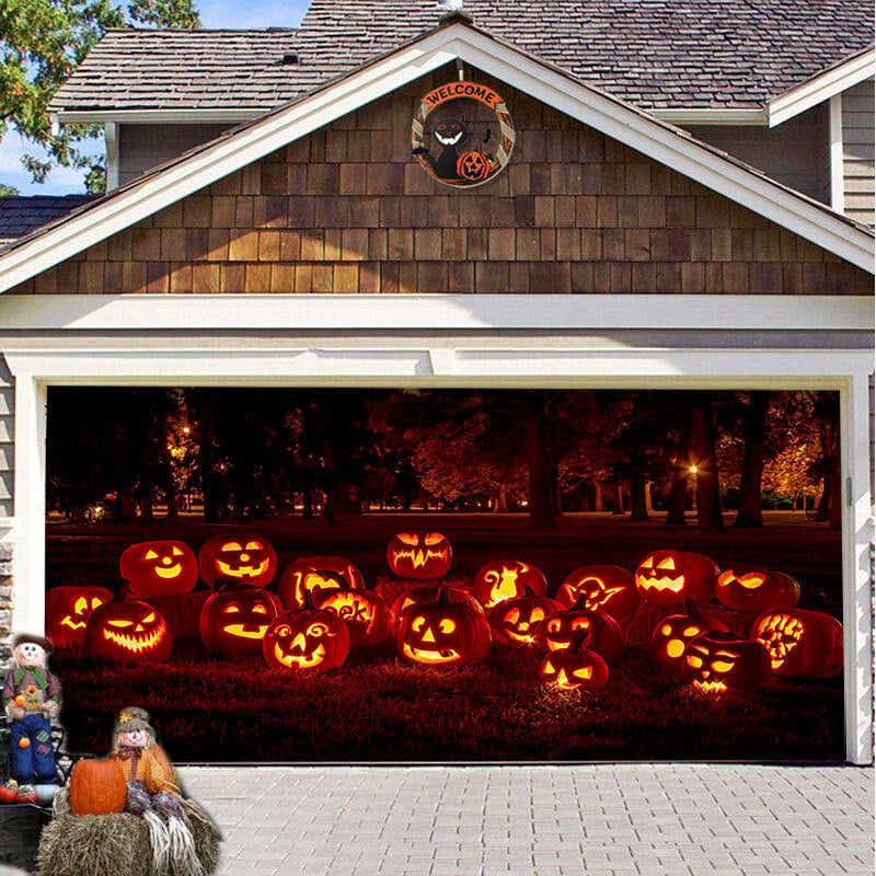 Buvala™-Hot Sale-Halloween 2024 Garage Door Decoration