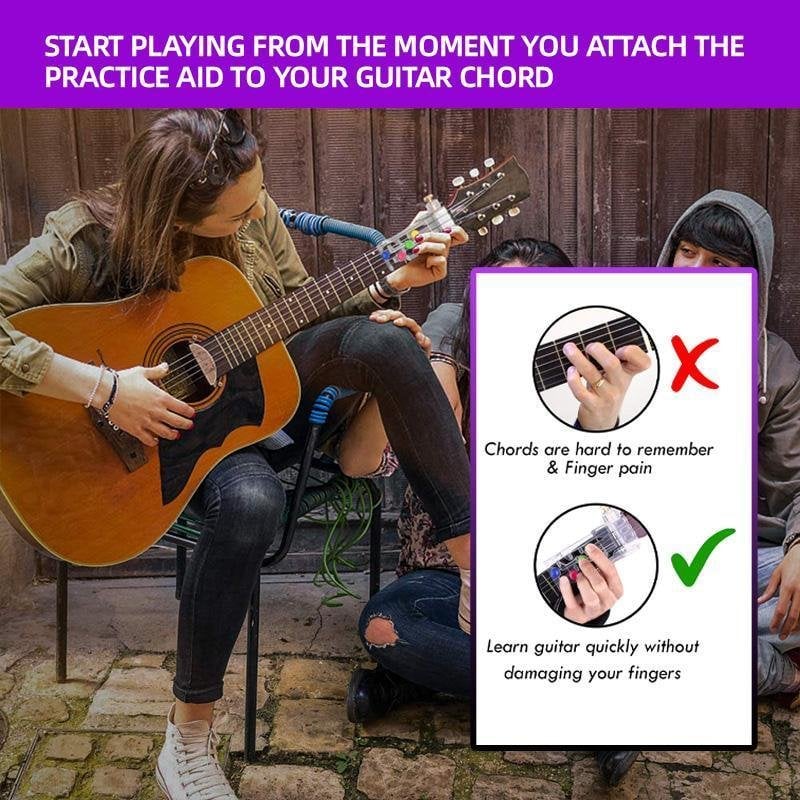 Buvala™-Guitar Chord Assisted Learning Tools