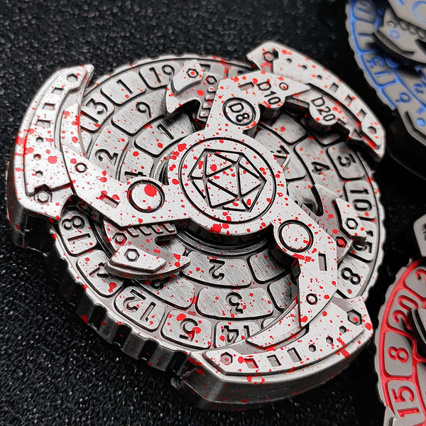 🔥🔥LAST Sale 70% OFF--Dungeons and Dragons Metal Dice Spinner(BUY 2 FREE SHIPPING)